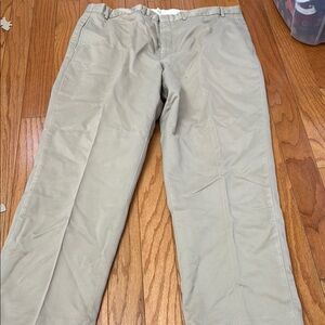 L.L. Bean Tan Chinos Classic Cotton Blend